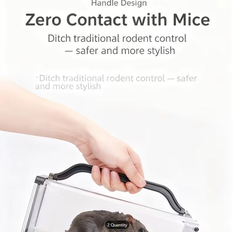 Miniatura: Humane No Kill Live Mouse Trap, Reusable Mice Trap Catch for Home & Outdoors