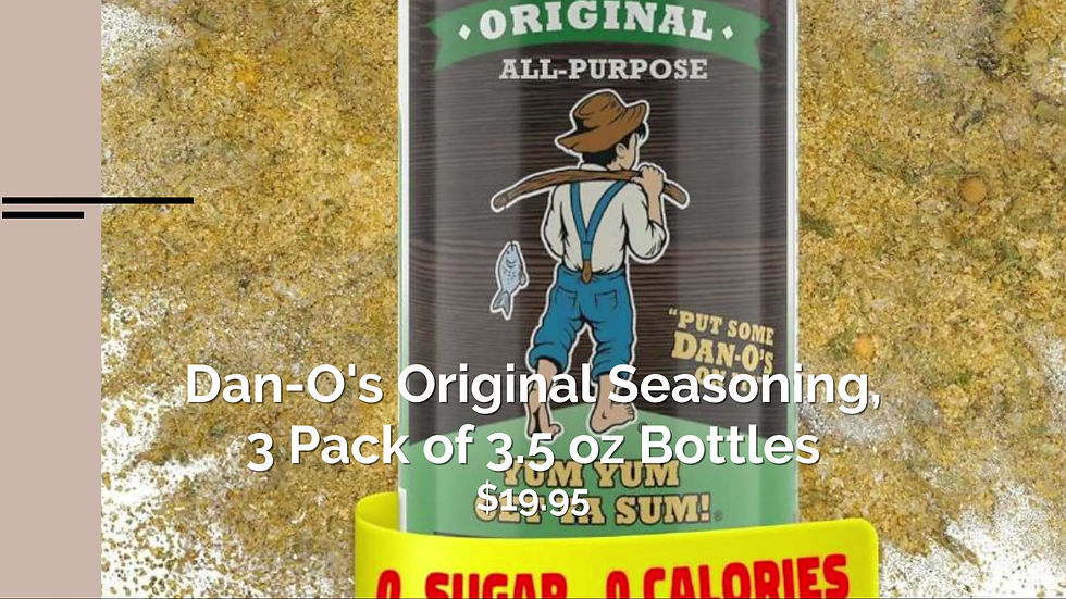 Miniatura: Dan-O's Original Seasoning, 3 Pack of 3.5 oz Bottles