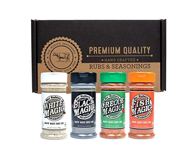 Miniatura: Mis Rubins Gouz Bottles Black, White, Creole Seasoning Variety Pack Gift Set