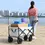 Miniatura: Heavy Duty Foldable Wagon / Utility Cart