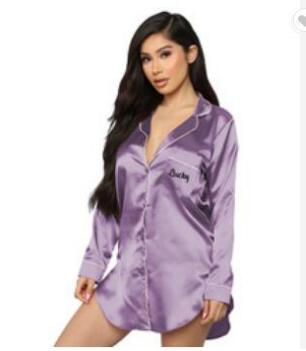 Thumbnail: Satin Sleep Wear Lingerie