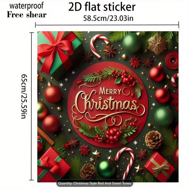 Miniatura: Flat 1pc Christmas Tree Dishwasher Magnet