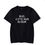 Thumbnail: Melanin Shirt Black With a Little Sugar No Cream Alphabet Printed Tee Shirt