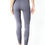 Thumbnail: Mesh Seamless Legging With Ribbing Detail - Grey Purple