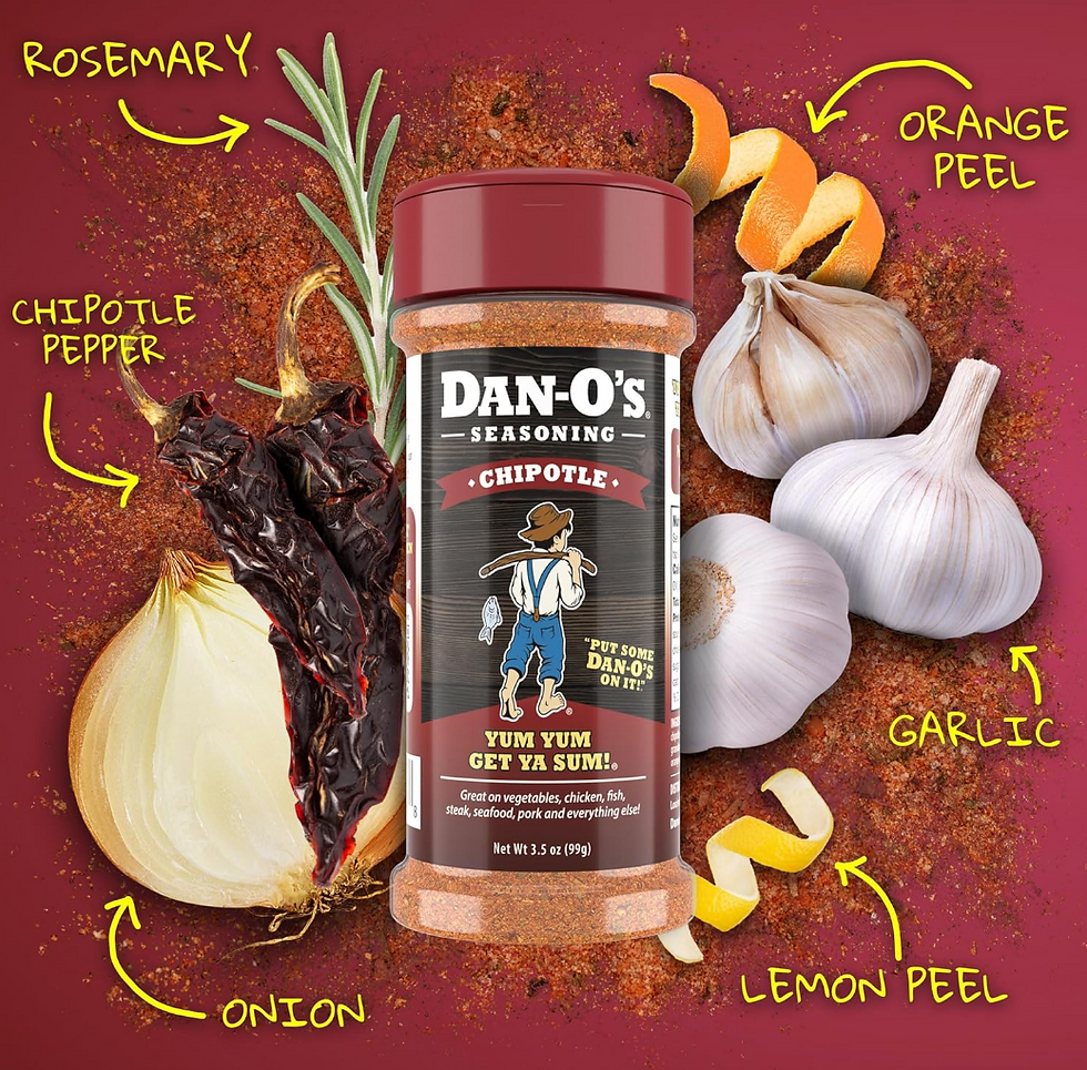 Thumbnail: Dan-O's 3 Bottle Seasoning Set, Small Bottles, 3 Pack