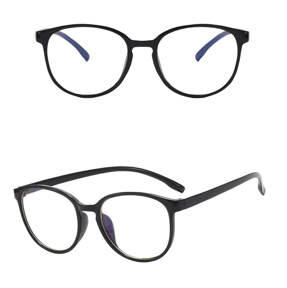 Thumbnail: Blue Light Blocking Computer Glasses Decrease Eye Eyestrain Unisex Glasses
