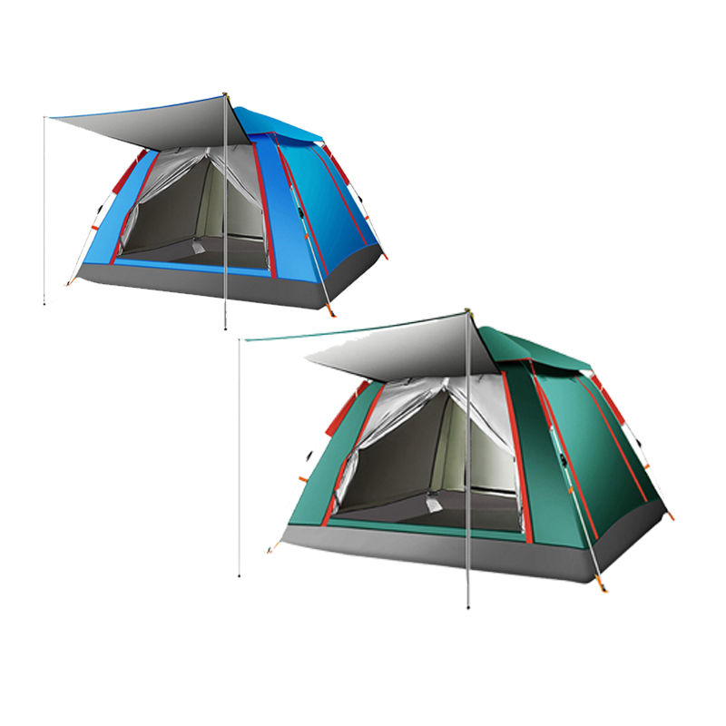 Miniatura: Glamping Waterproof Camping Tent With 210T Polyester Fabric