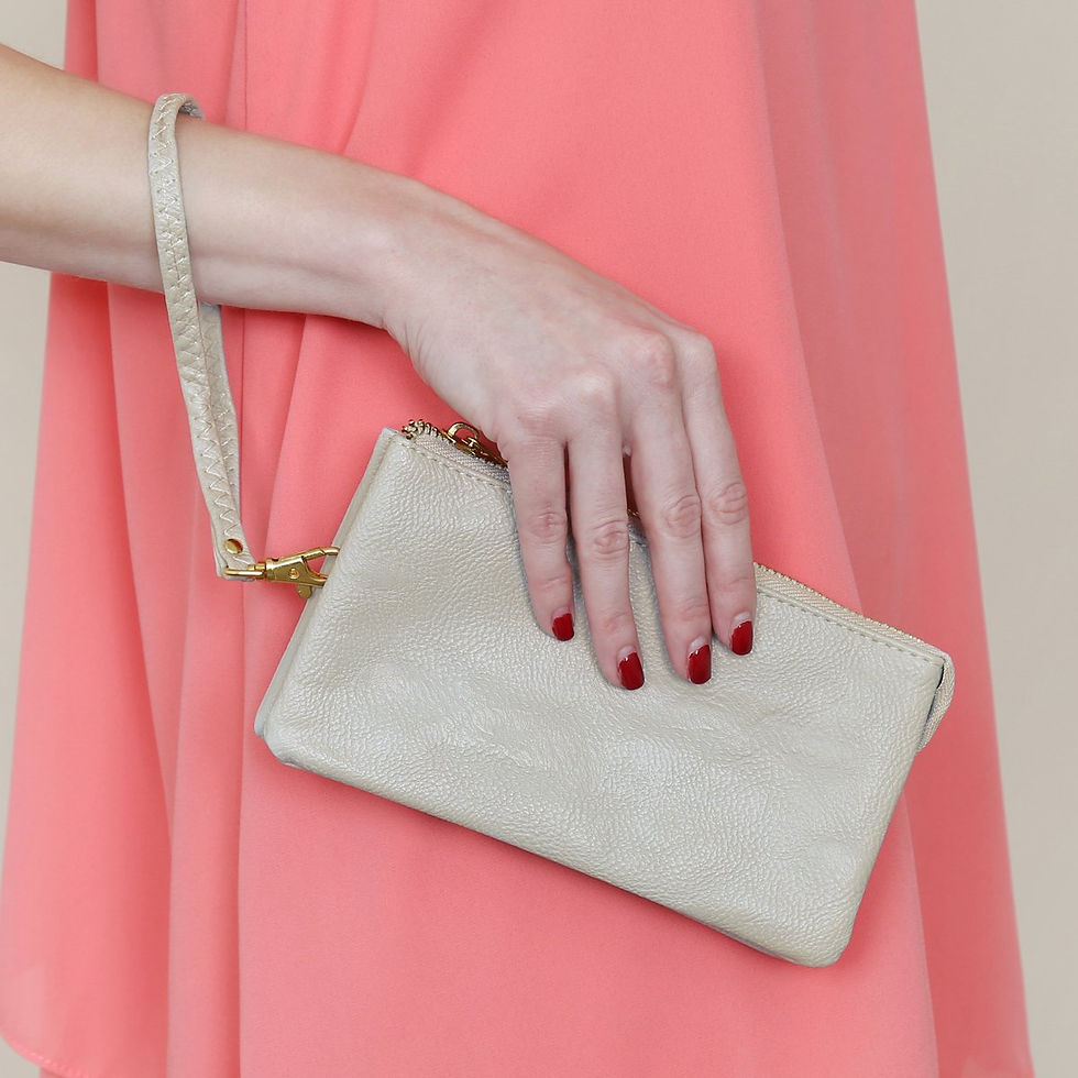 Miniatura: 005 - Leather Wallet With Detachable Wristlet