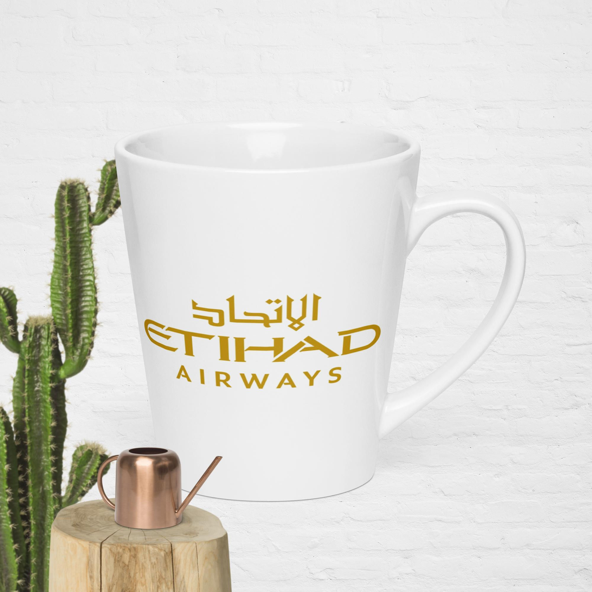 Etihad Airways Latte Coffee/Tea Mug