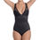 Thumbnail: Lingerie Look Full Bodysuit Shaper With Beautiful Lace Details Black