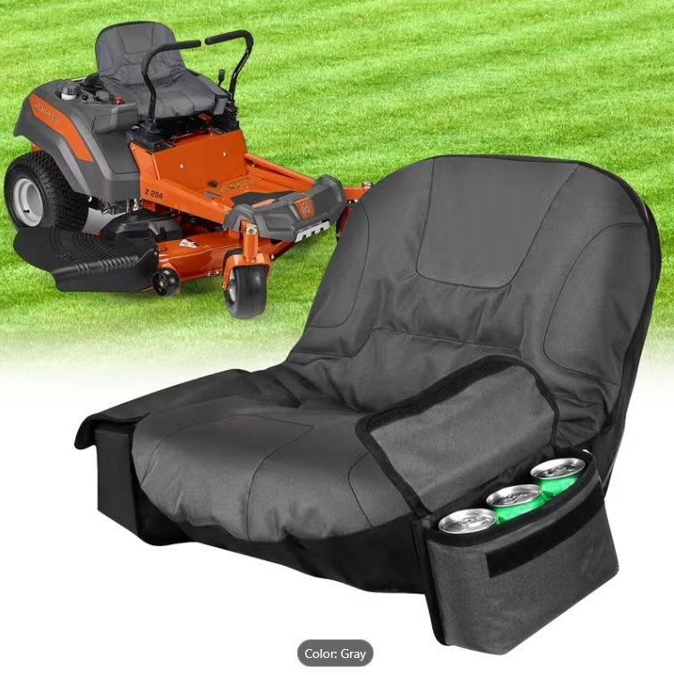Miniatura: Riding Lawn Mower Cover Durable Tractor Cover w 2 Storage Pouches
