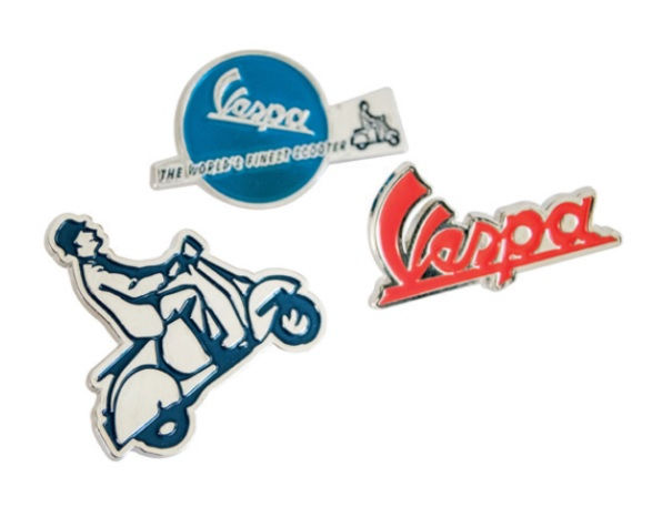 Pin Set FORME VESPA "Fines Scooter"