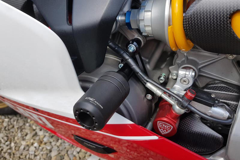 Thumbnail: CNCRacing Frame crash protections Ducati Panigale