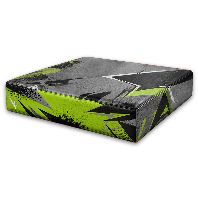 Versatile airbag for tubing and free-fall – green custom design