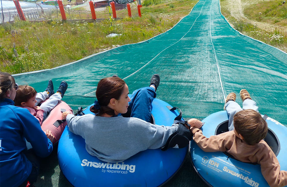Tubing 4 saisons à l'Alpe d'Huez