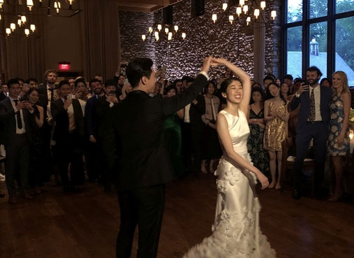 blue hill at stone barns wedding