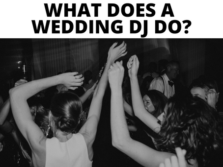 What Does a Wedding DJ Do?