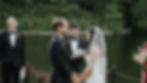 Prospect Park Boathouse Wedding Ceremony of a couple