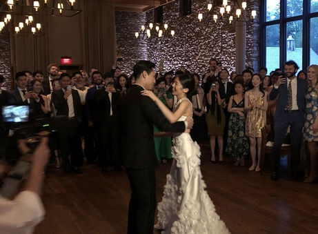 blue hill at stone barns wedding