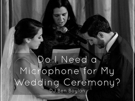Do I Need a Microphone for My Wedding Ceremony?