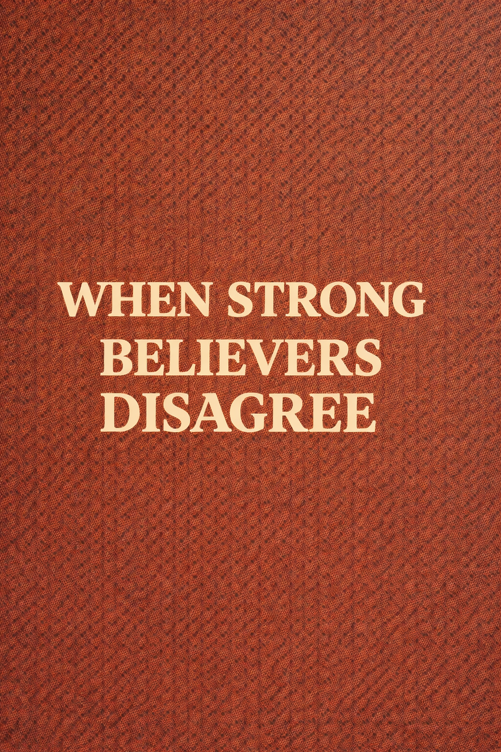 When Strong Believers Disagree