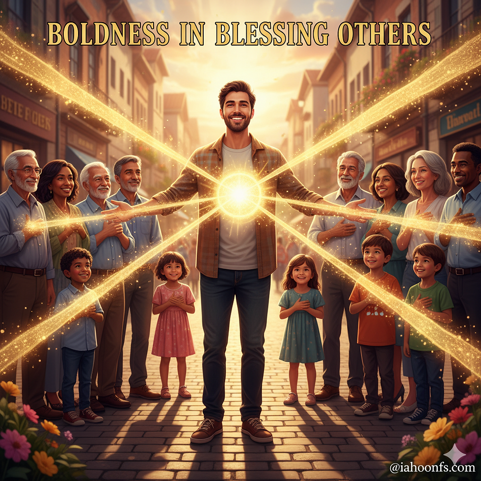 Boldness in Blessing Others