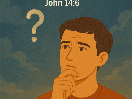 Man thinking and having doubts