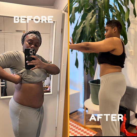Fat lose results