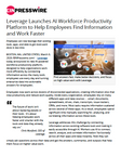 Recent News (PDF): Leverage Launches AI Workforce Productivity