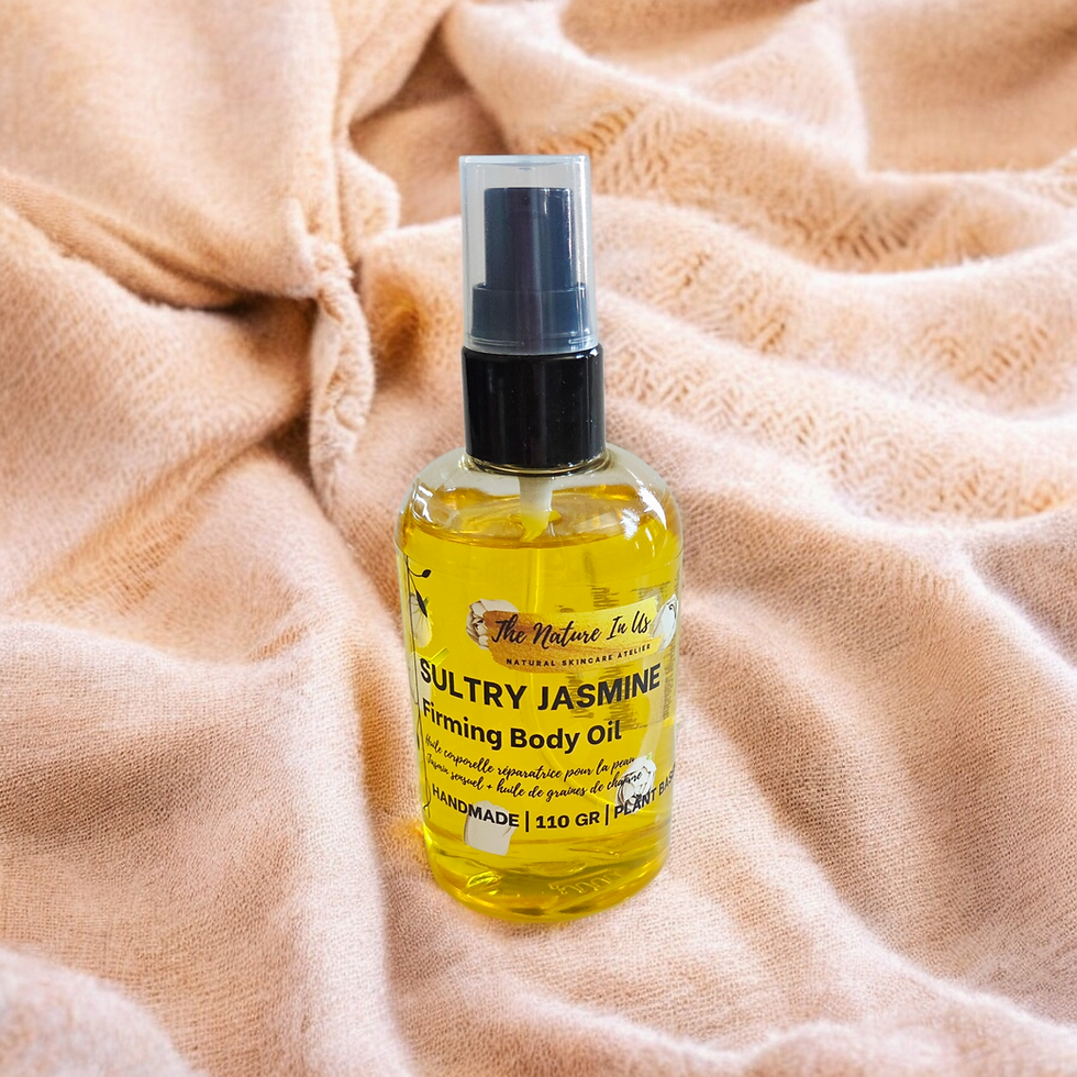 Sultry Black Jasmine +Hemp/ Radiance Body Oil