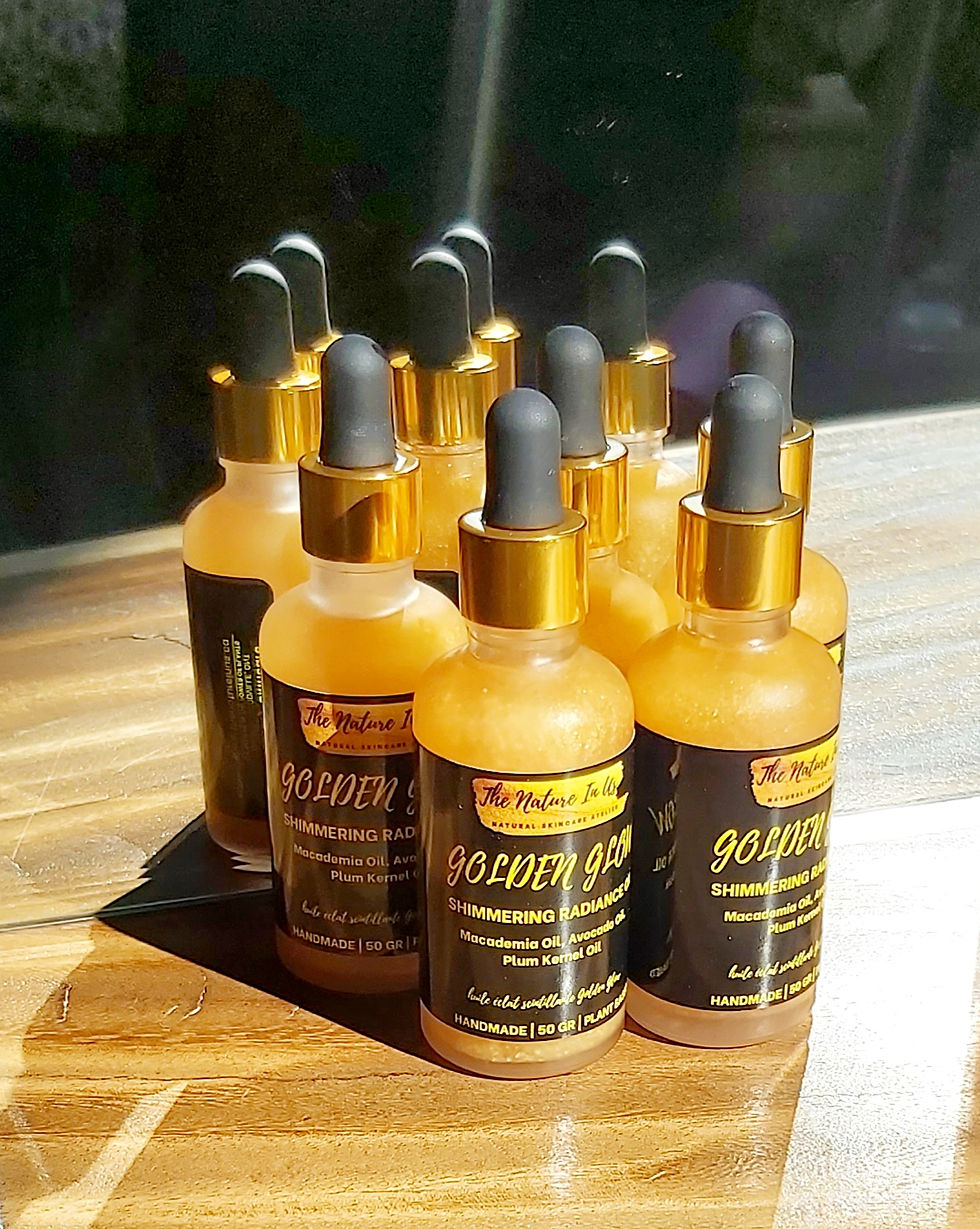Miniatura: Golden Glow Shimmer Oil