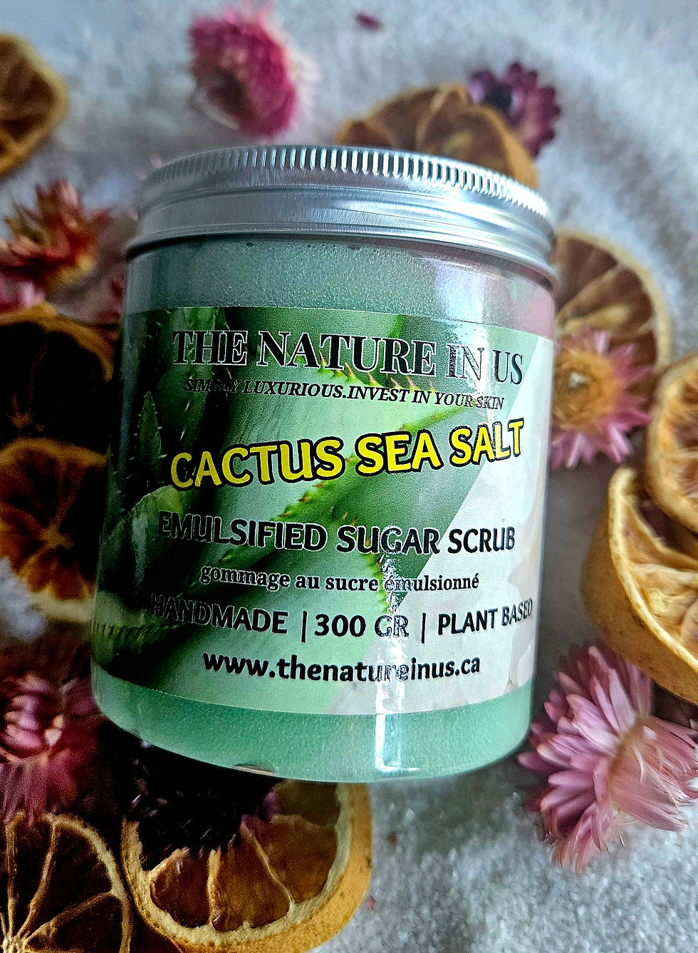 Cactus Sea Salt Emulsified Sugar Scrub