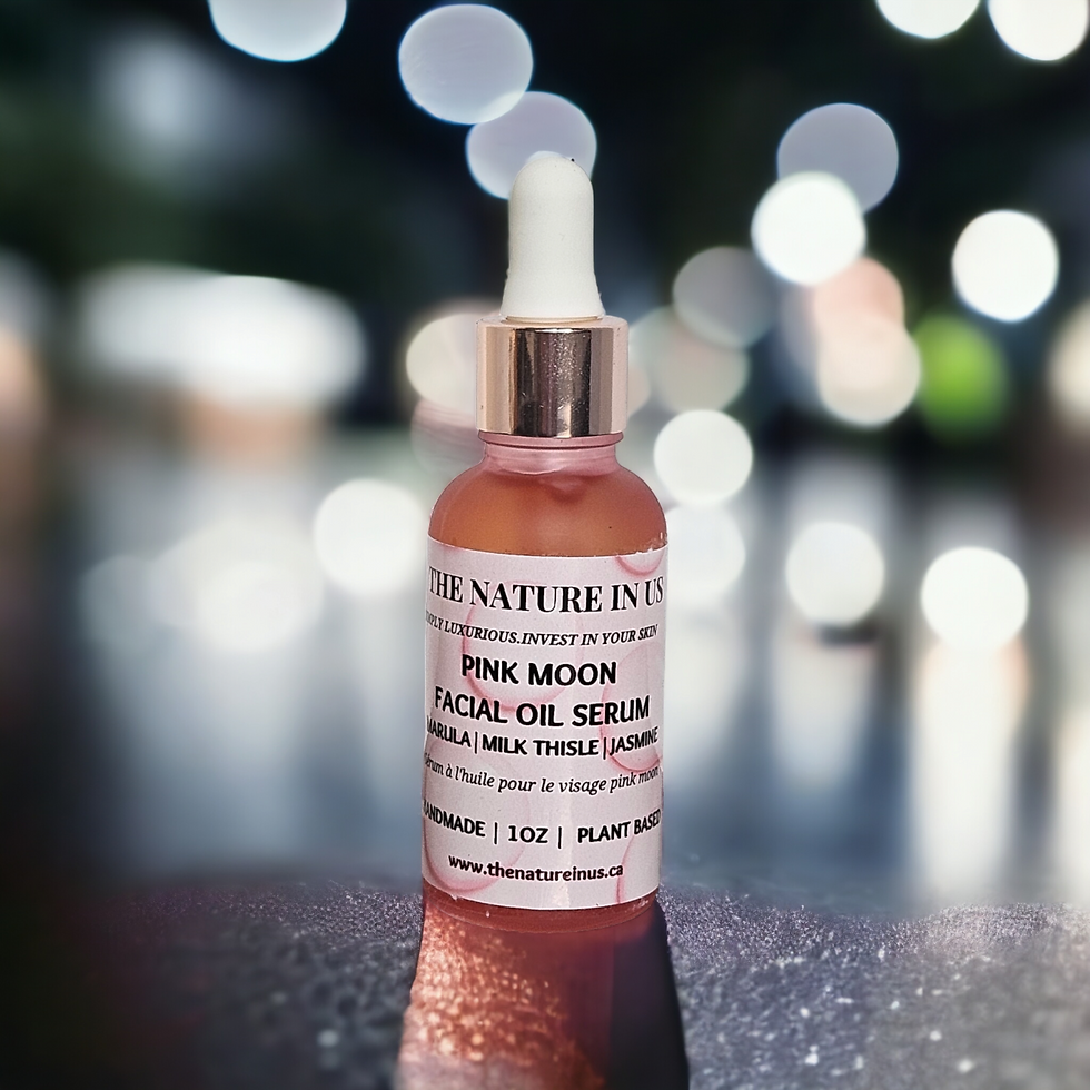Pink Moon Glow Facial Oil Serum