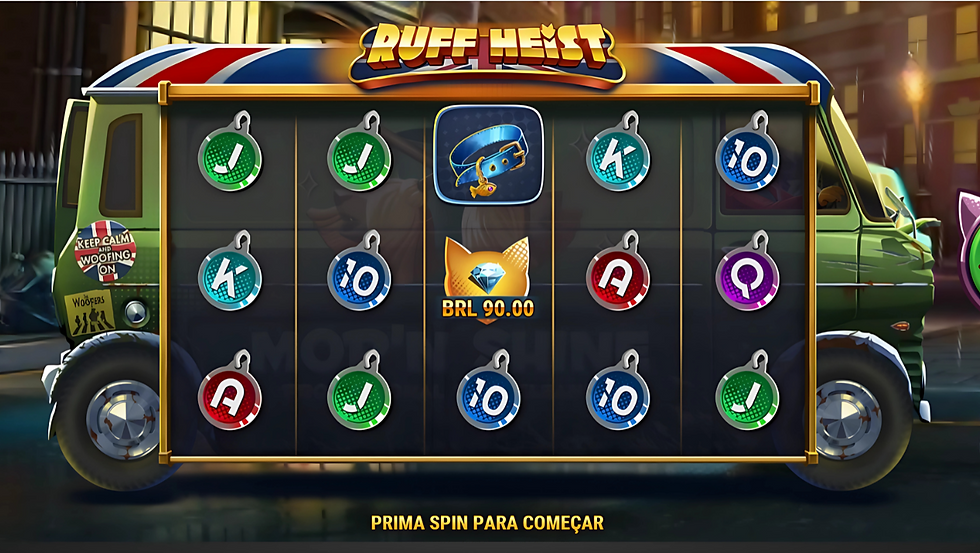 Tela de Ruff Heist