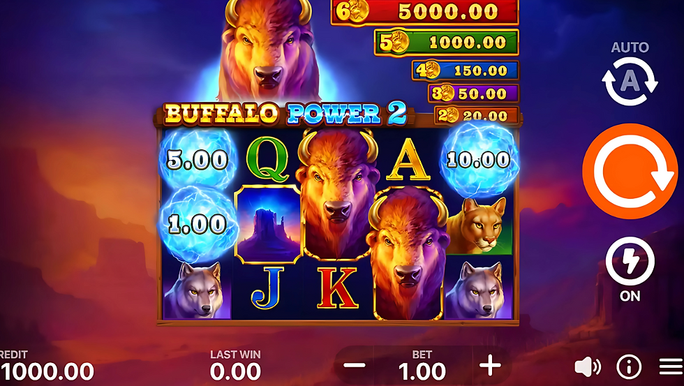 Tela de Buffalo power 2