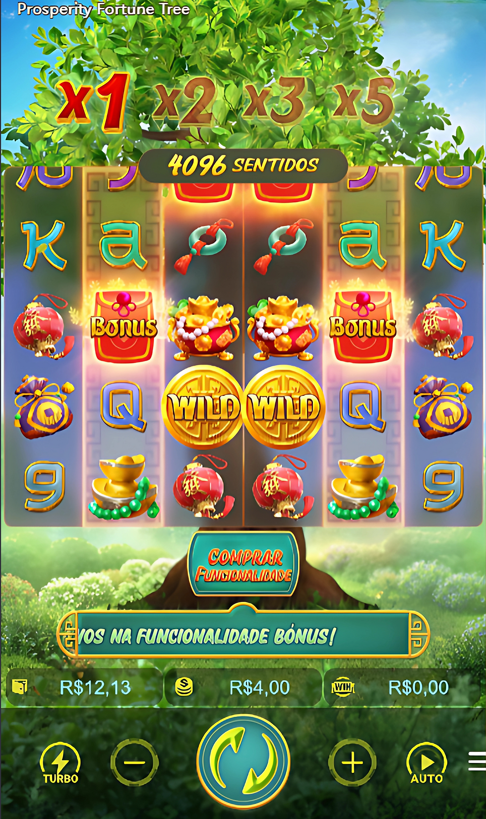 Tela de Prosperity Fortune Tree