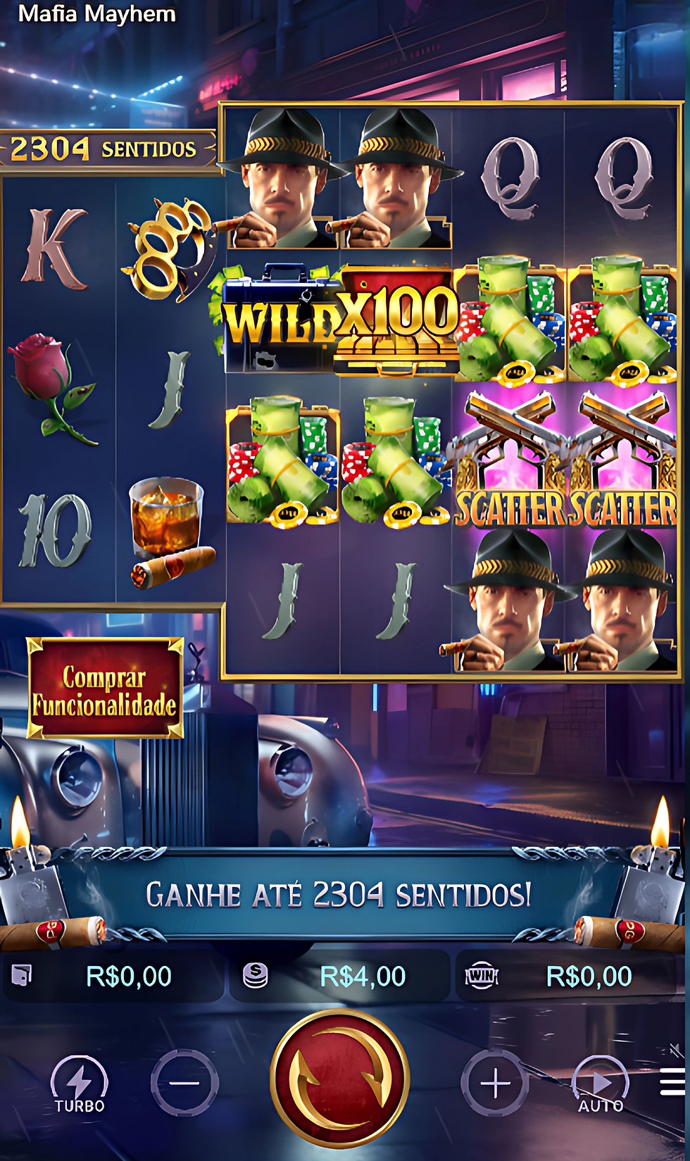 Tela de Mafia Mayhem