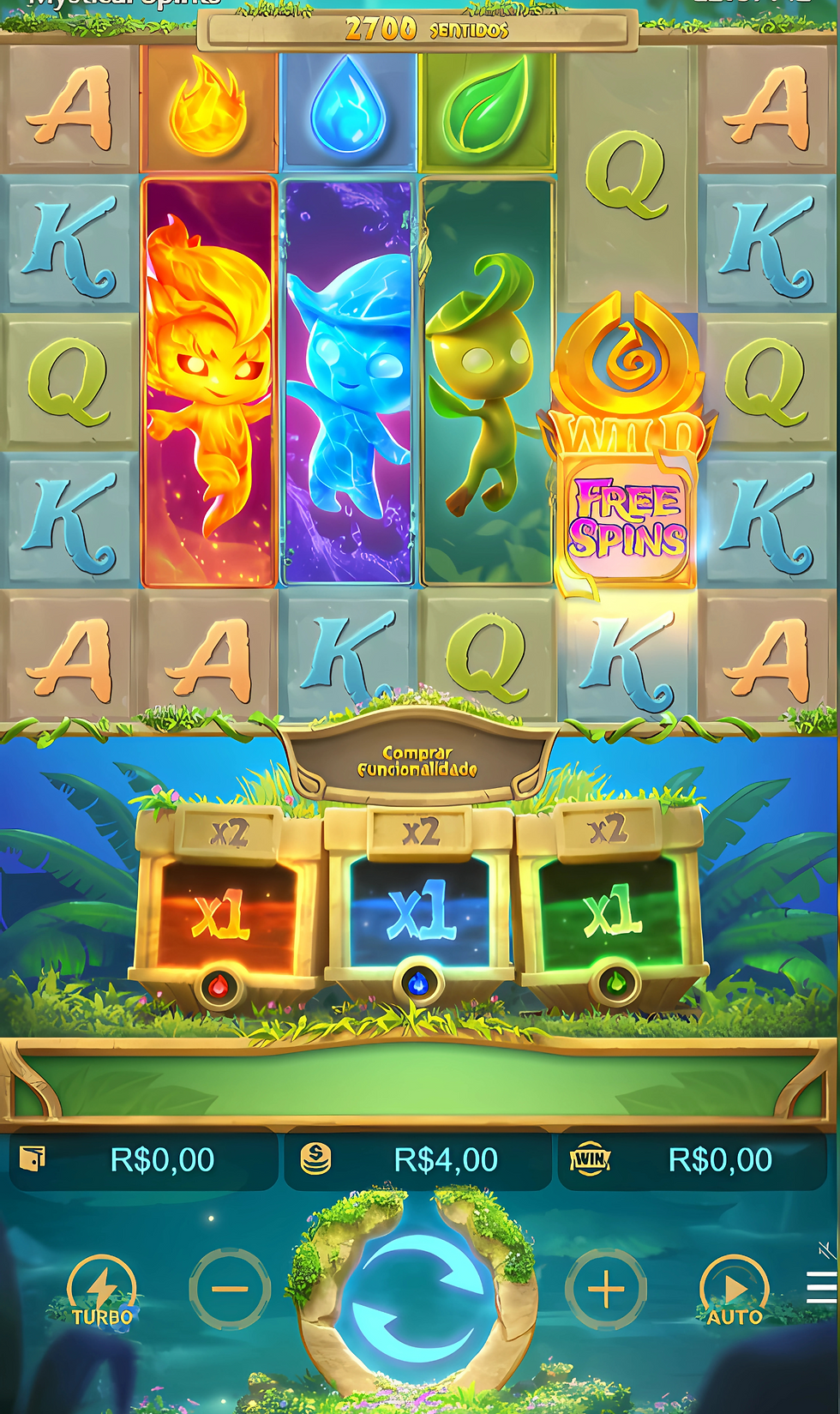 Tela de Mystical Spirits