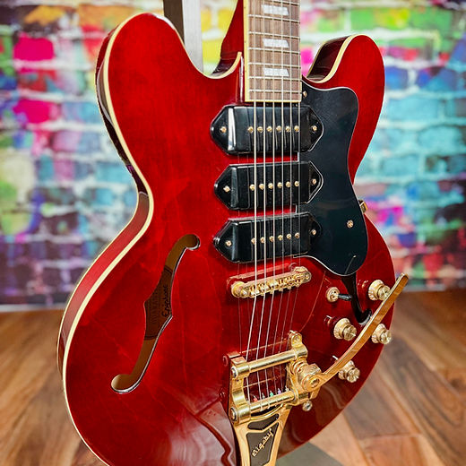 Epiphone Riviera Custom P93 - Wine Red | Wood's Guitar Shop