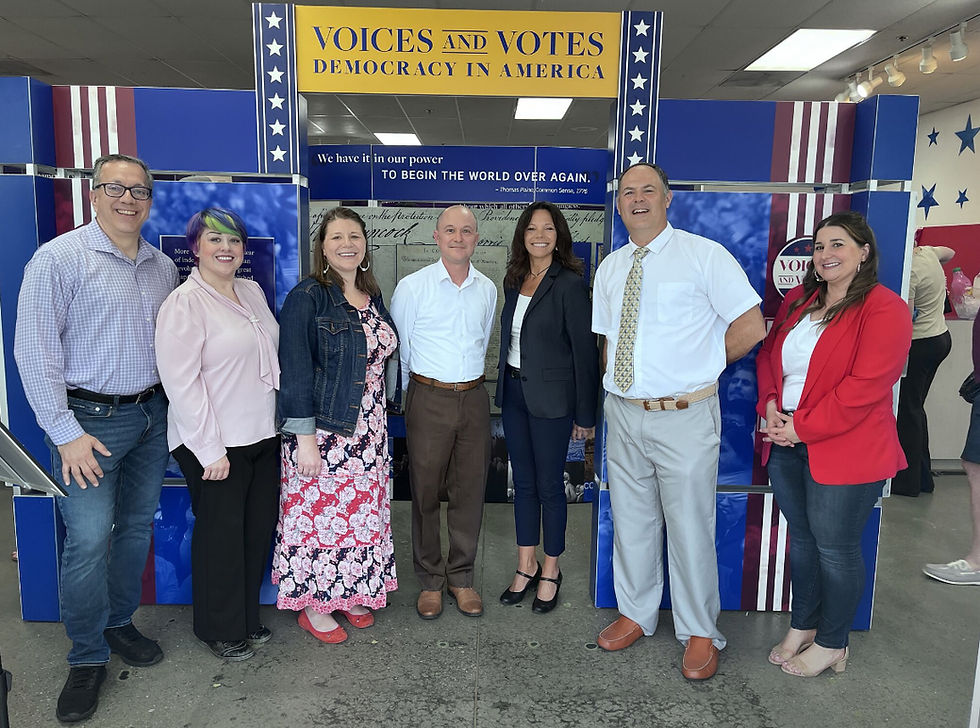 Smithsonian Exhibit Ribbon Cutting "Voices and Votes: Democracy in America," June 7, 2025