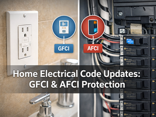 Home Electrical Code GFCI and AFCI Protection Update | Slazik Electric