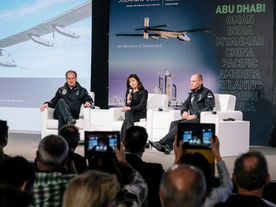 Solar-Powered Plane Preps for Round the World Journey
