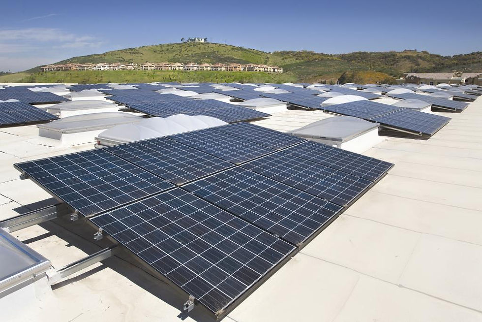 Commercial Building Solar Panels