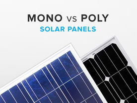 Monocrystalline Solar Panels vs Polycrystalline Solar Panels