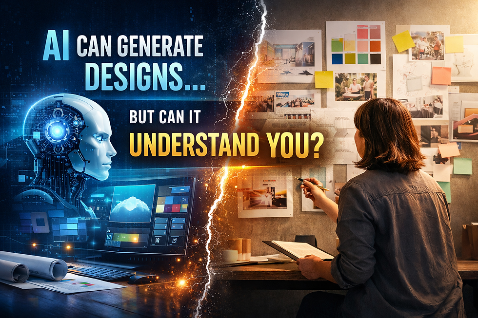 AI Can Generate Designs…But Can It Understand You?