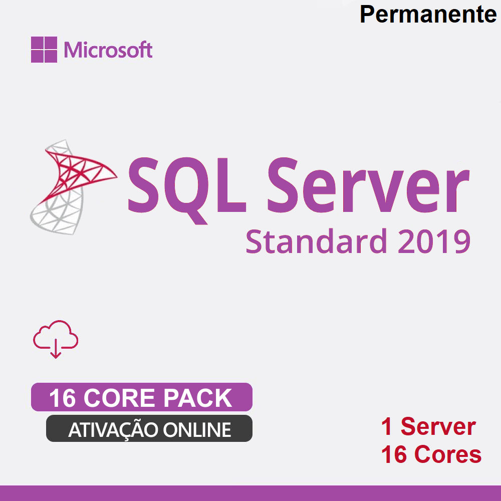 16 Core Pack SQL SERVER 2019 STANDARD