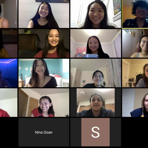 First Meeting of Fall Quarter 2020! 