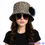 Thumbnail: Leopard Bucket Hat With Side Feather