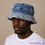 Thumbnail: Distressed Sustainable Denim Bucket Hat