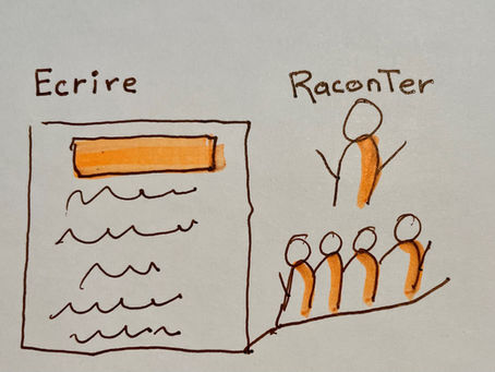 Écrire un article et en faire une conférence, c'est pas pareil...